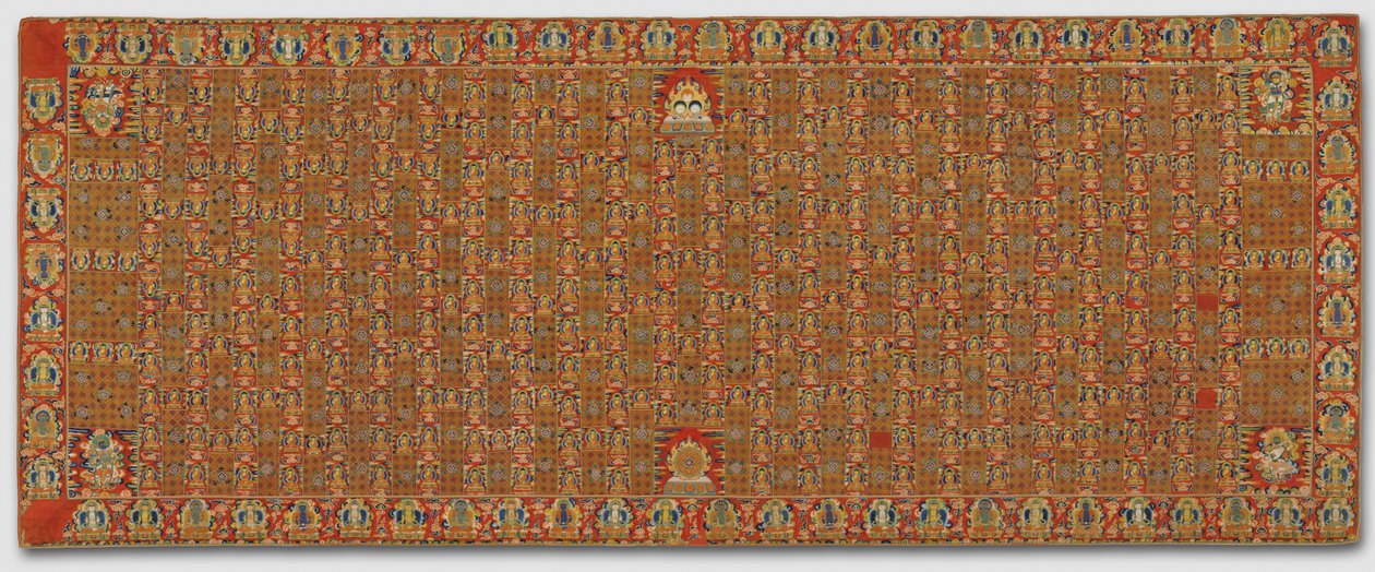 1400年佛教僧侣礼袍。 作者 不明