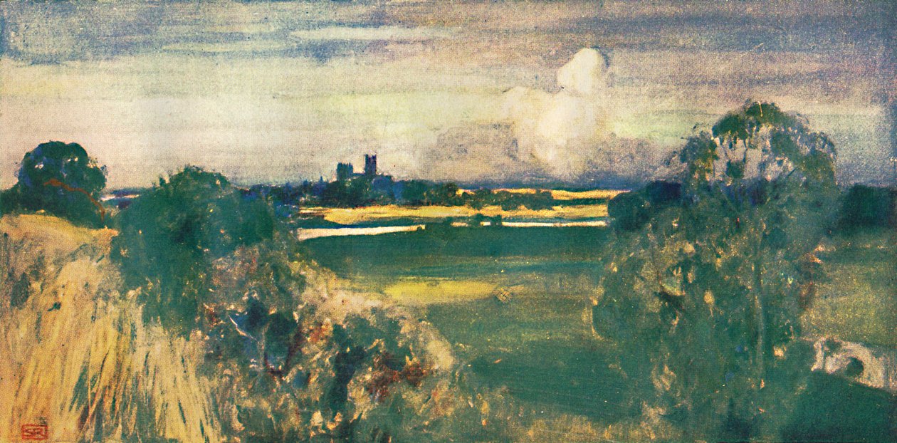 坎特伯雷，1912年 作者 不明