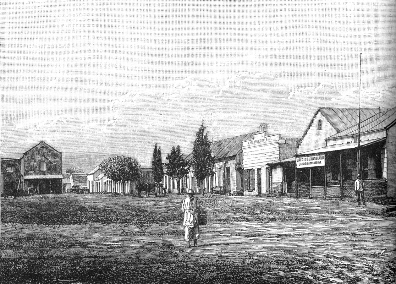 比勒陀利亚教堂广场，c1880年代 作者 不明