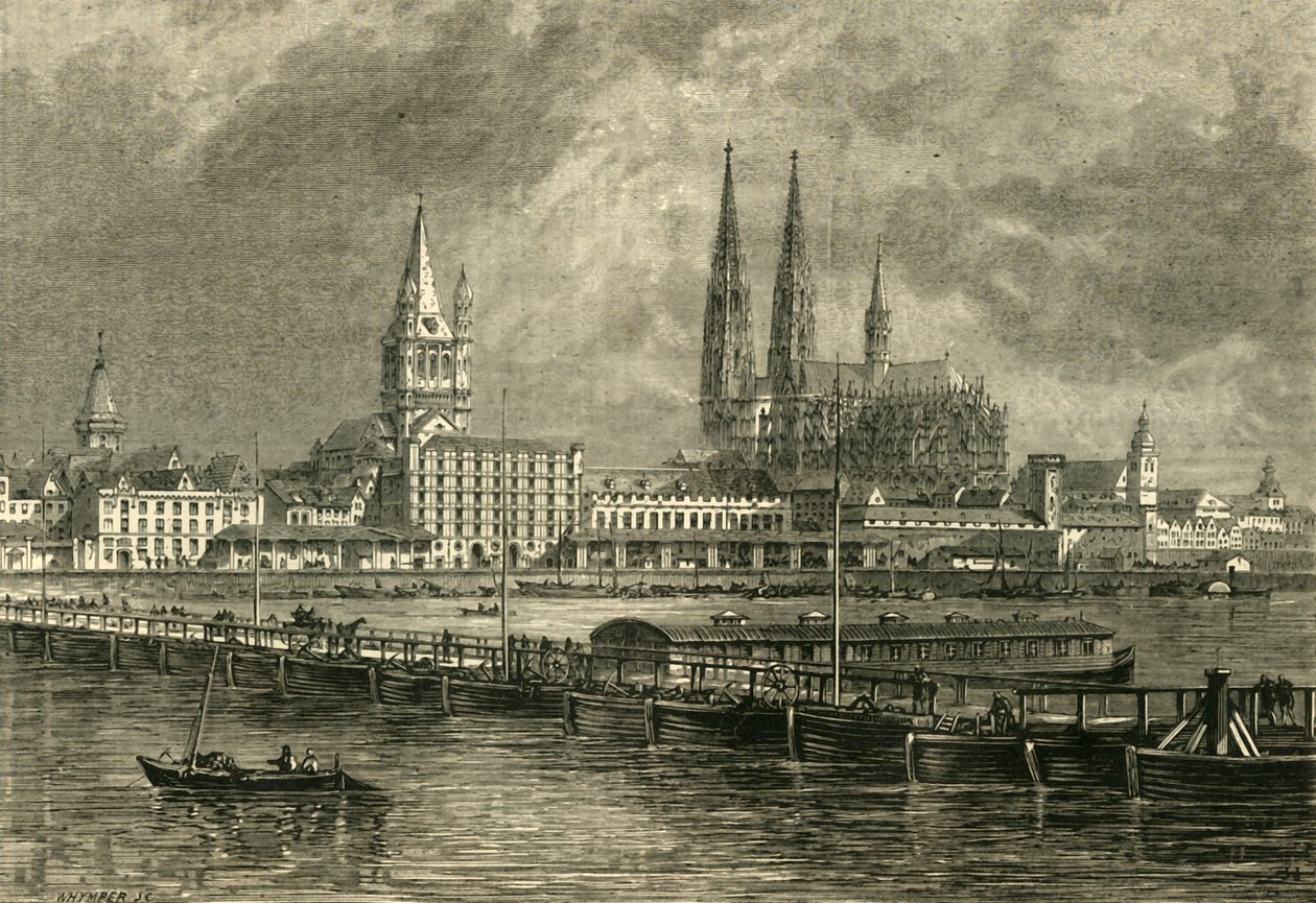 1881年，科隆。 作者 不明