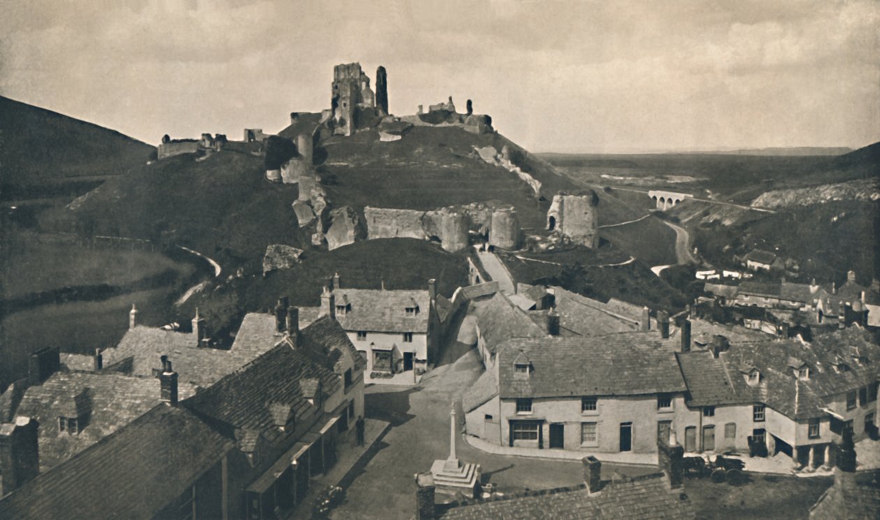 科夫城堡，多塞特郡，c1910 作者 不明