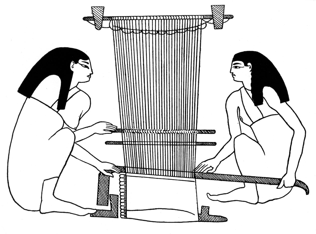 埃及织工，约公元前1930年c3000 作者 不明