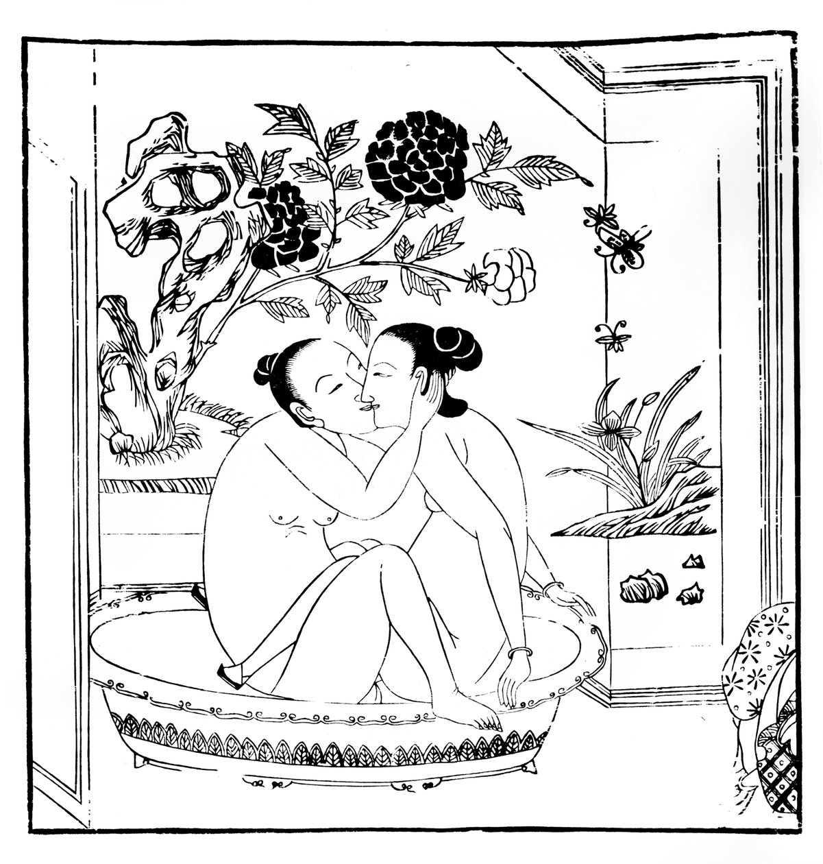 色情版画，中文 作者 不明