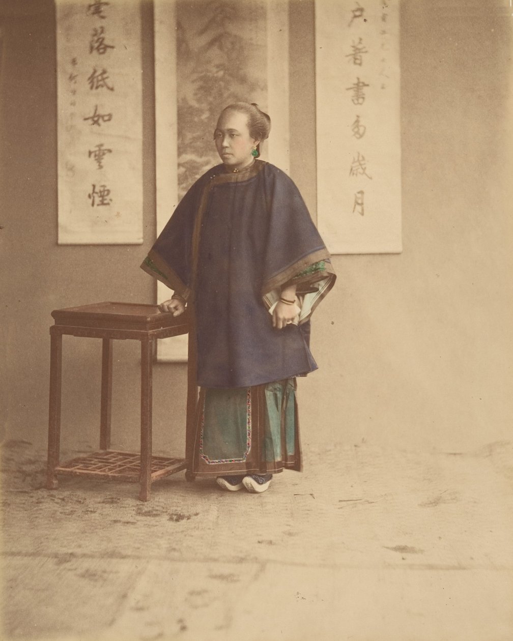 广州的女人，19世纪70年代。 作者 不明