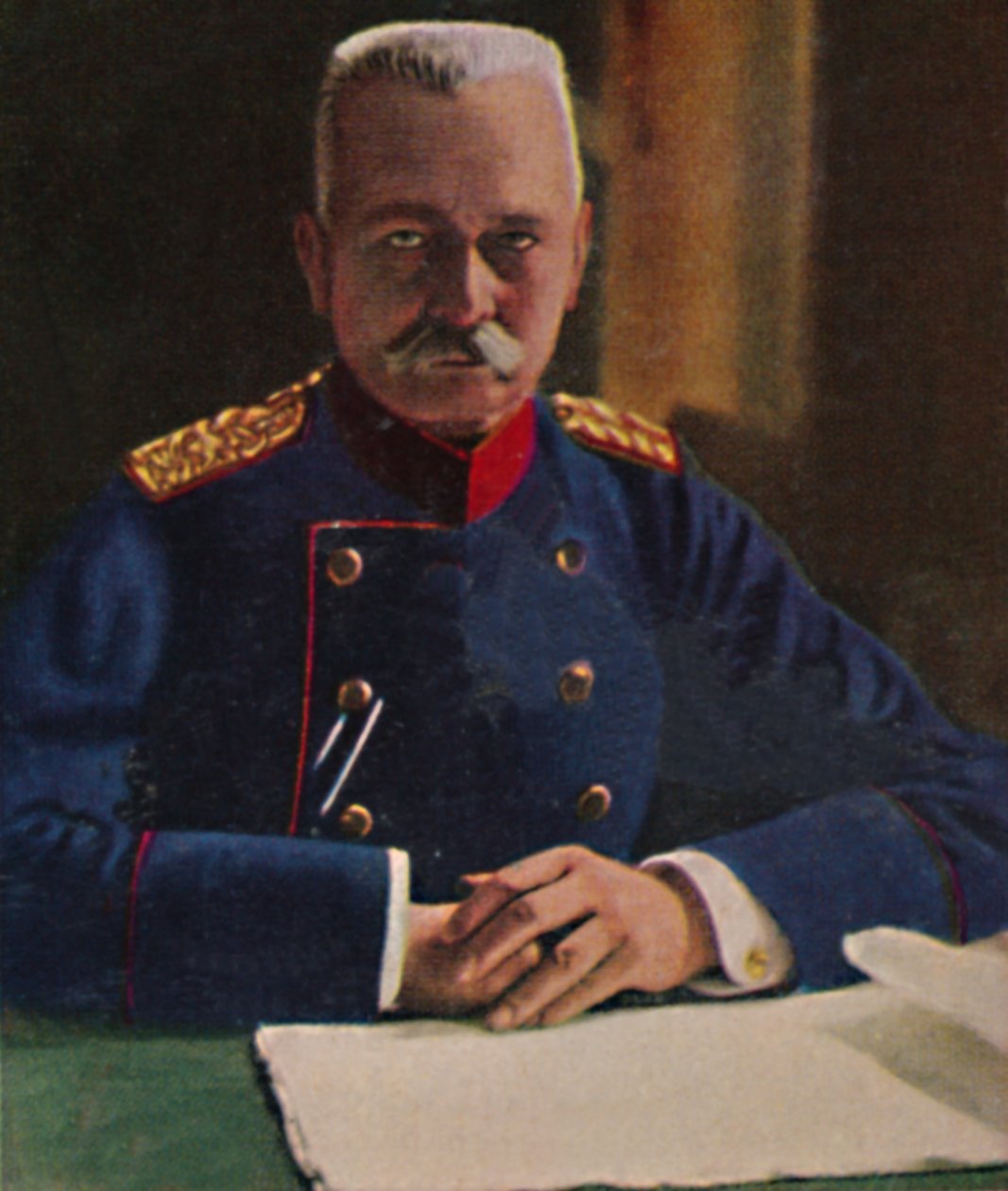 冯·法肯海将军（1863-1922），1934年。 作者 不明