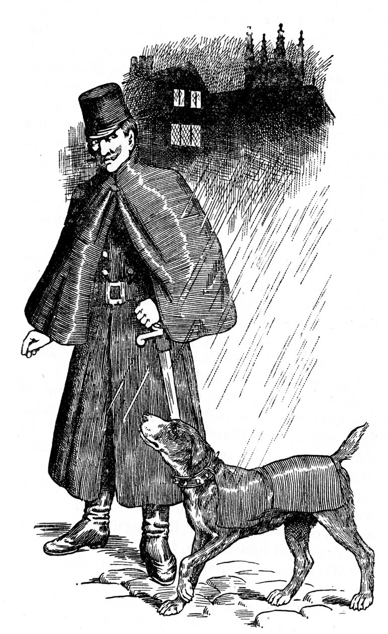 根特警犬，1907年。 作者 不明