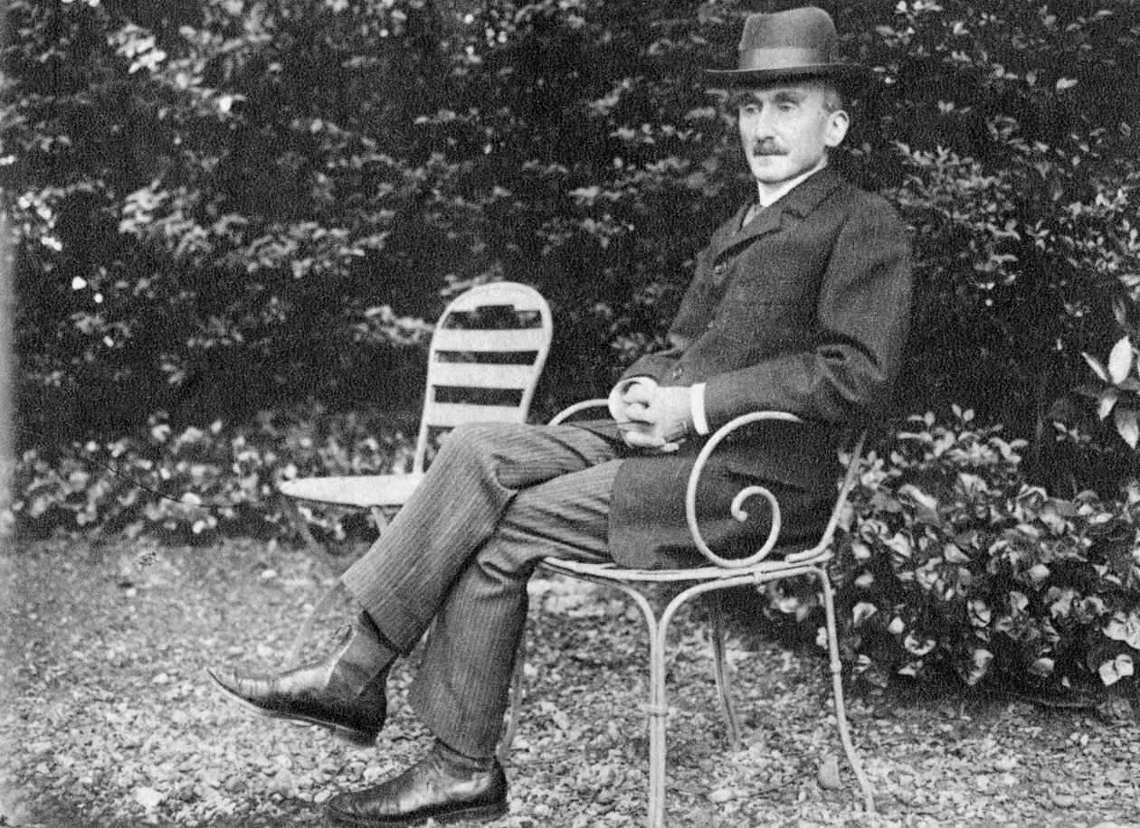 法国哲学家亨利·伯格森（Henri Bergson），1910年 作者 不明