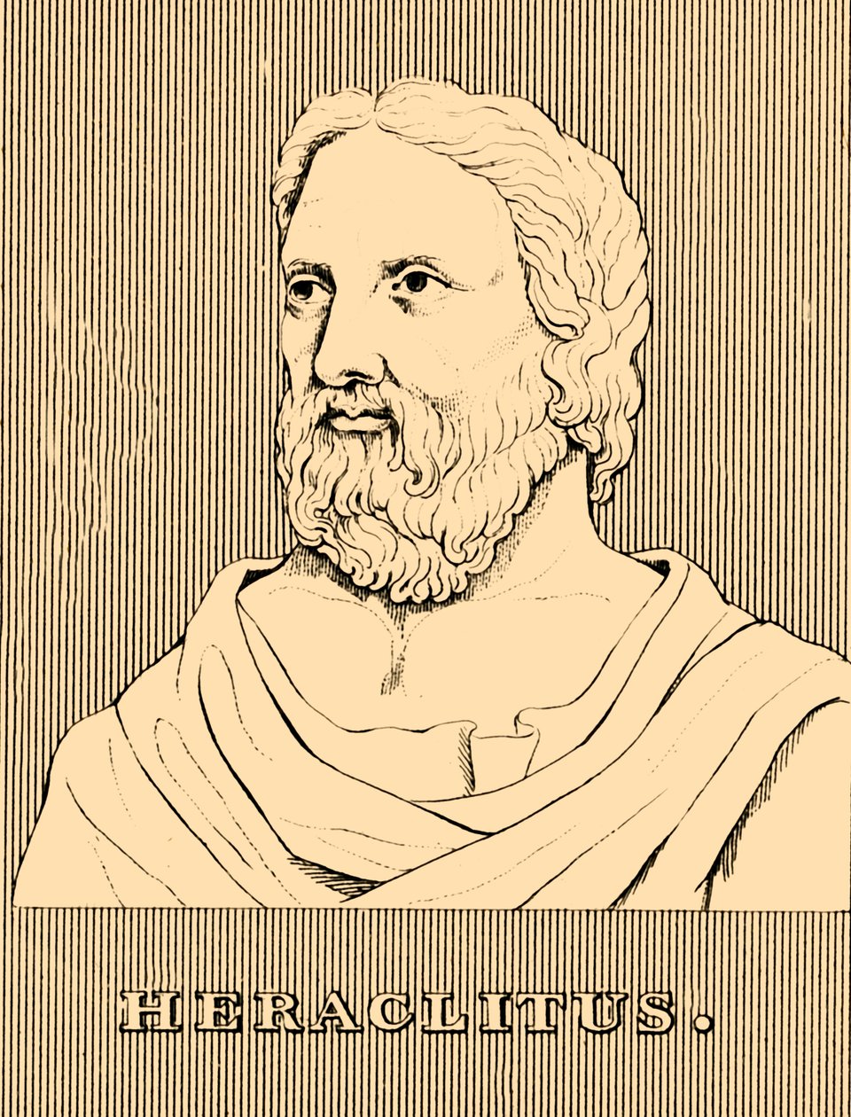 赫拉克利特（Heraclitus），c535 -c475 BC，1830年。 作者 不明