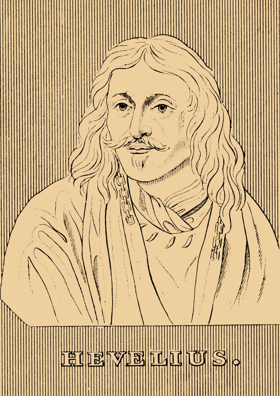Hevelius，1611-1687年，1830年。 作者 不明