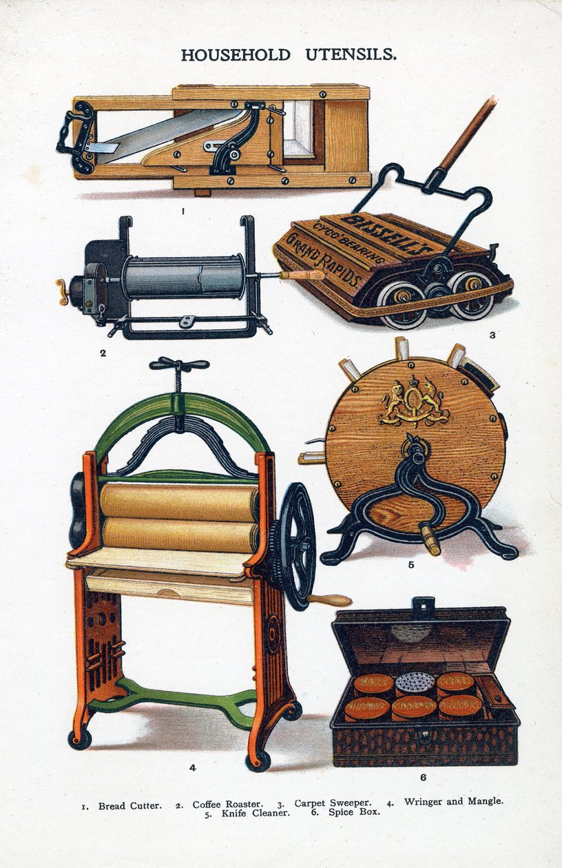 家用电器，1906年 作者 不明