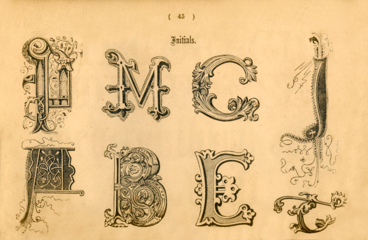 首字母缩写，1862年 作者 不明