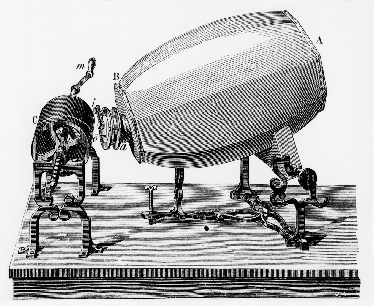 19世纪中叶留声机，约1906年 作者 不明