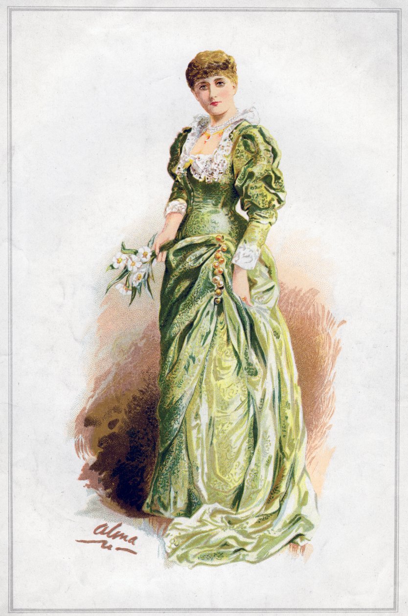 福特斯库小姐，1883年 作者 不明