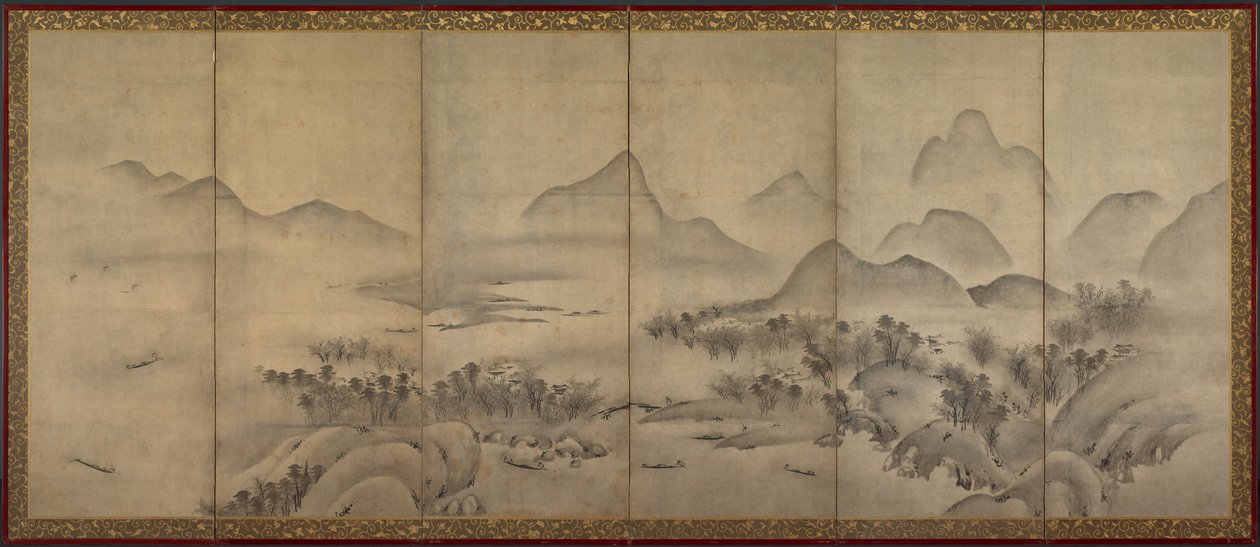 月光景观，摄于1500年代后期。 作者 不明