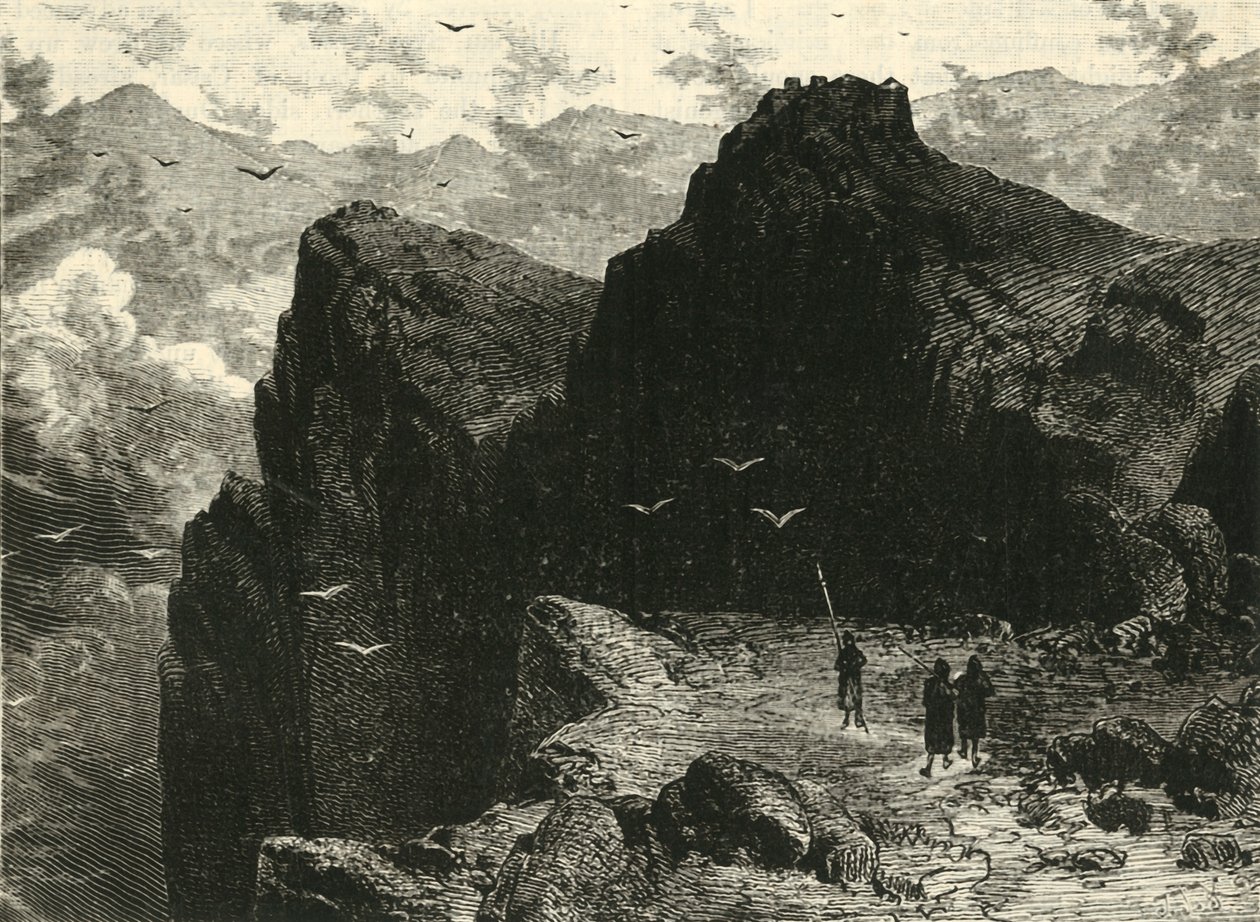 伊庇鲁斯山景，1890年。 作者 不明