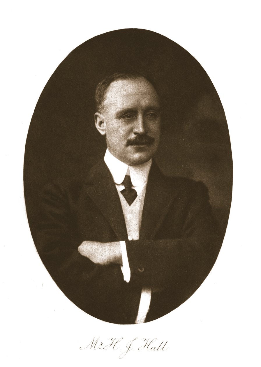 HJ Hall先生，1911年。 作者 不明