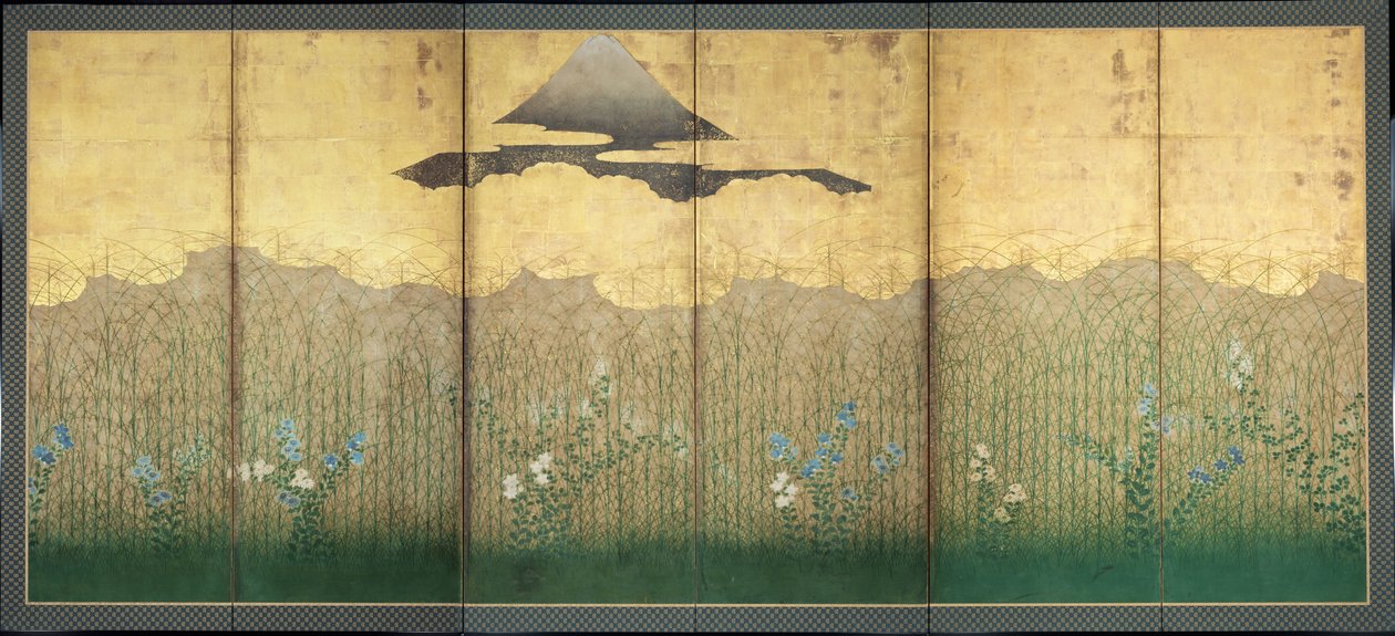 武藏野，十七世纪 作者 不明