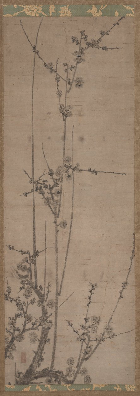 梅花（1336-92）。 作者 不明