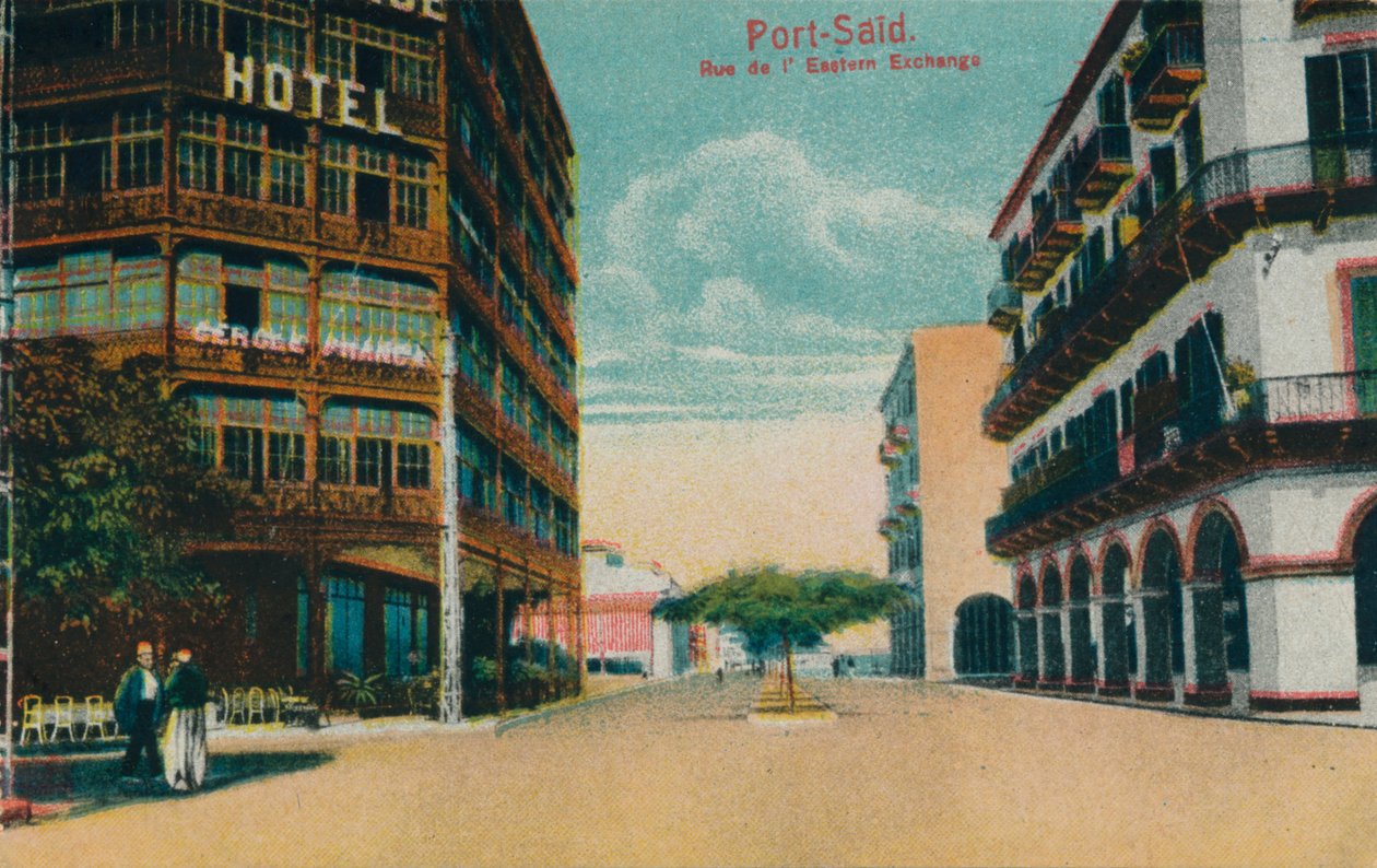 塞德港。东交易所街，c1900 作者 不明
