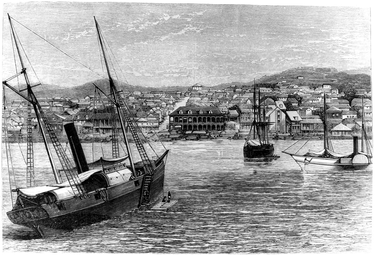 1873年，海地太子港 作者 不明