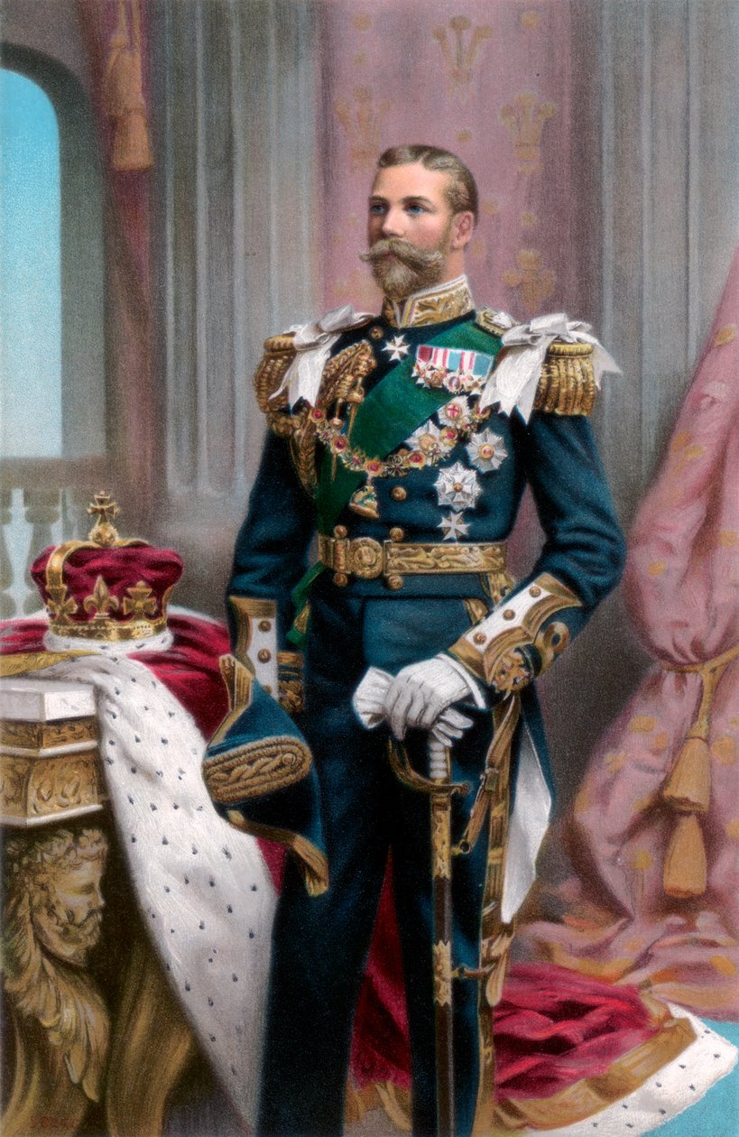 威尔士亲王，1902年 作者 不明