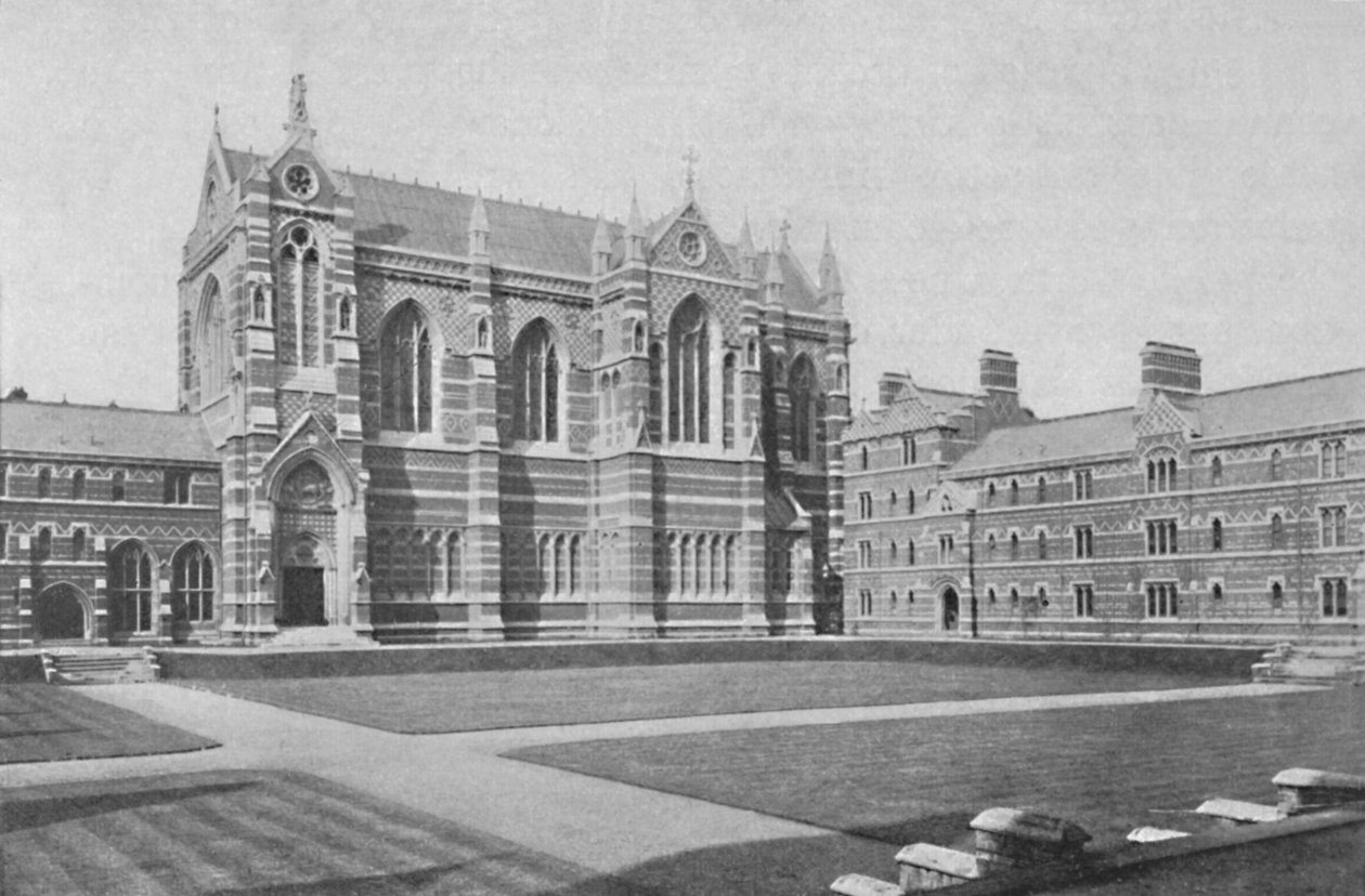 四边形，牛津大学基布尔学院，1904年 作者 不明