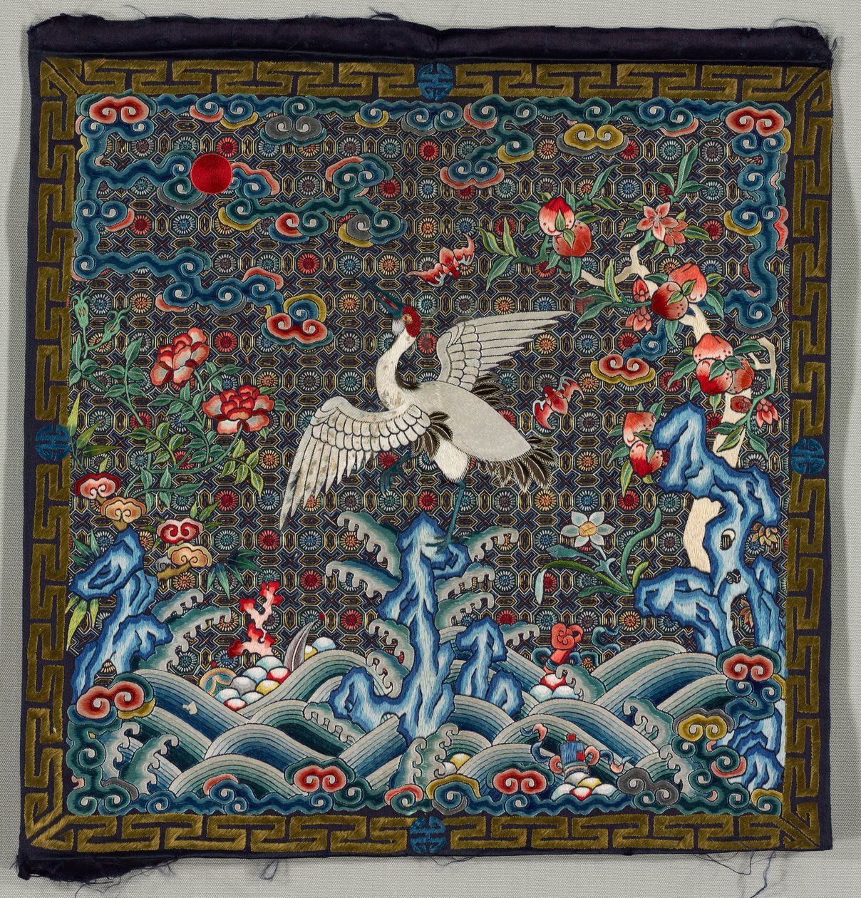 等级徽章buzi，1736-95年。 作者 不明