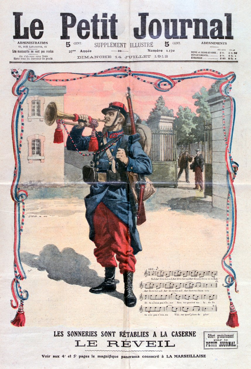 Reveille，1912年 作者 不明