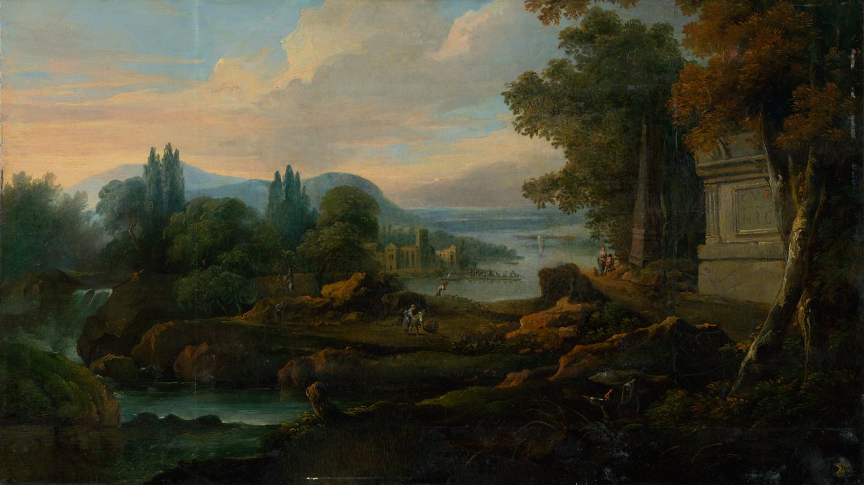 与海湾的浪漫风景 作者 不明