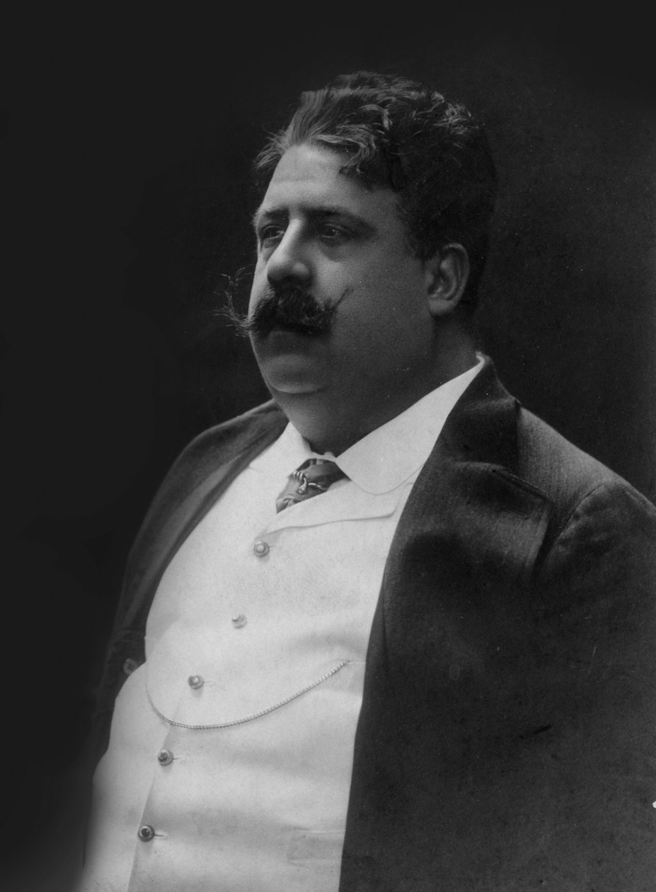 Ruggiero Leoncavallo 1858-1919年。 作者 不明