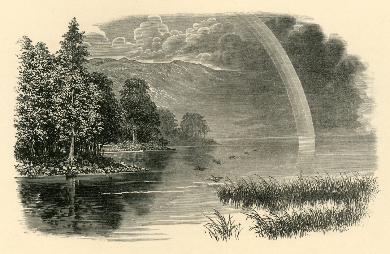 Rydal Water，约1890年。 作者 不明