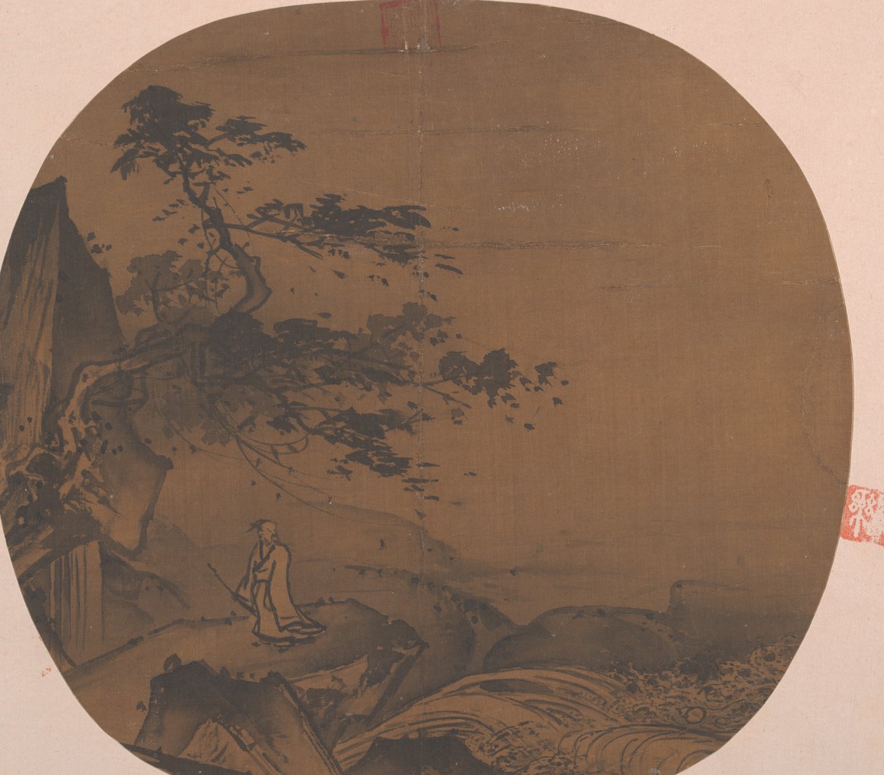 风之树下的鼠尾草，18-19世纪。 作者 不明