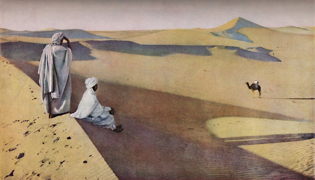 撒哈拉沙漠，c1930年代 作者 不明