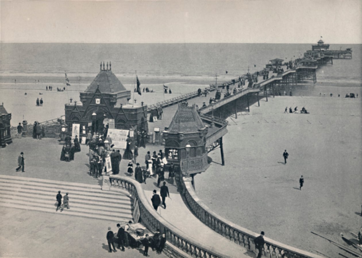 斯凯格内斯-码头，1895年 作者 不明