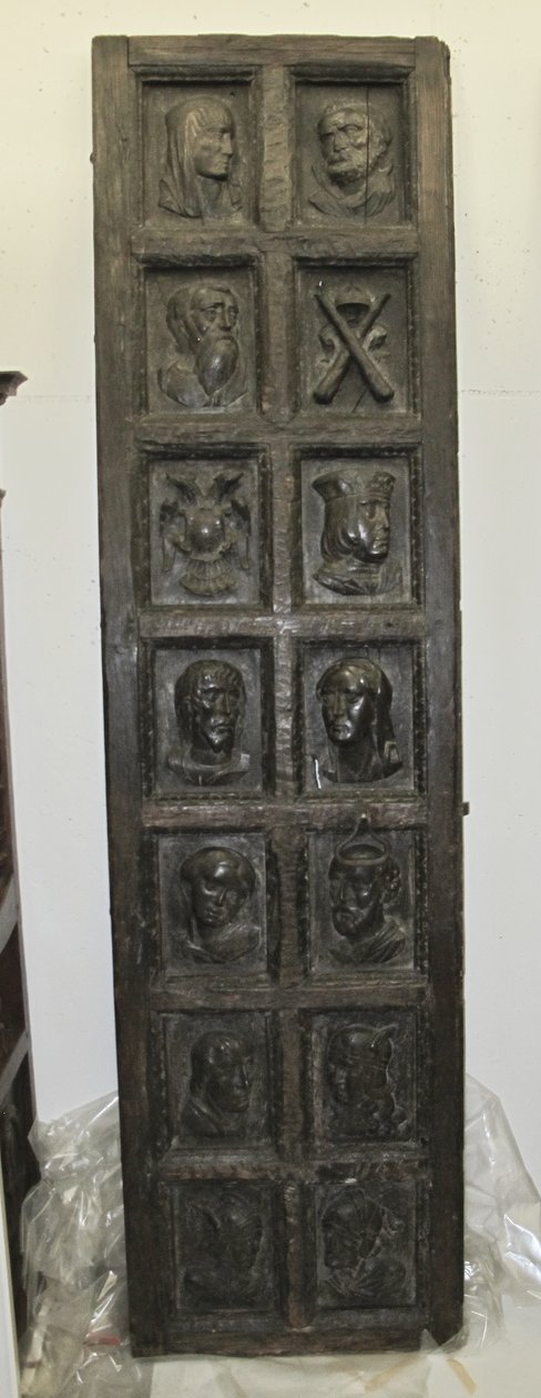 录音室门，1500年代。 作者 不明