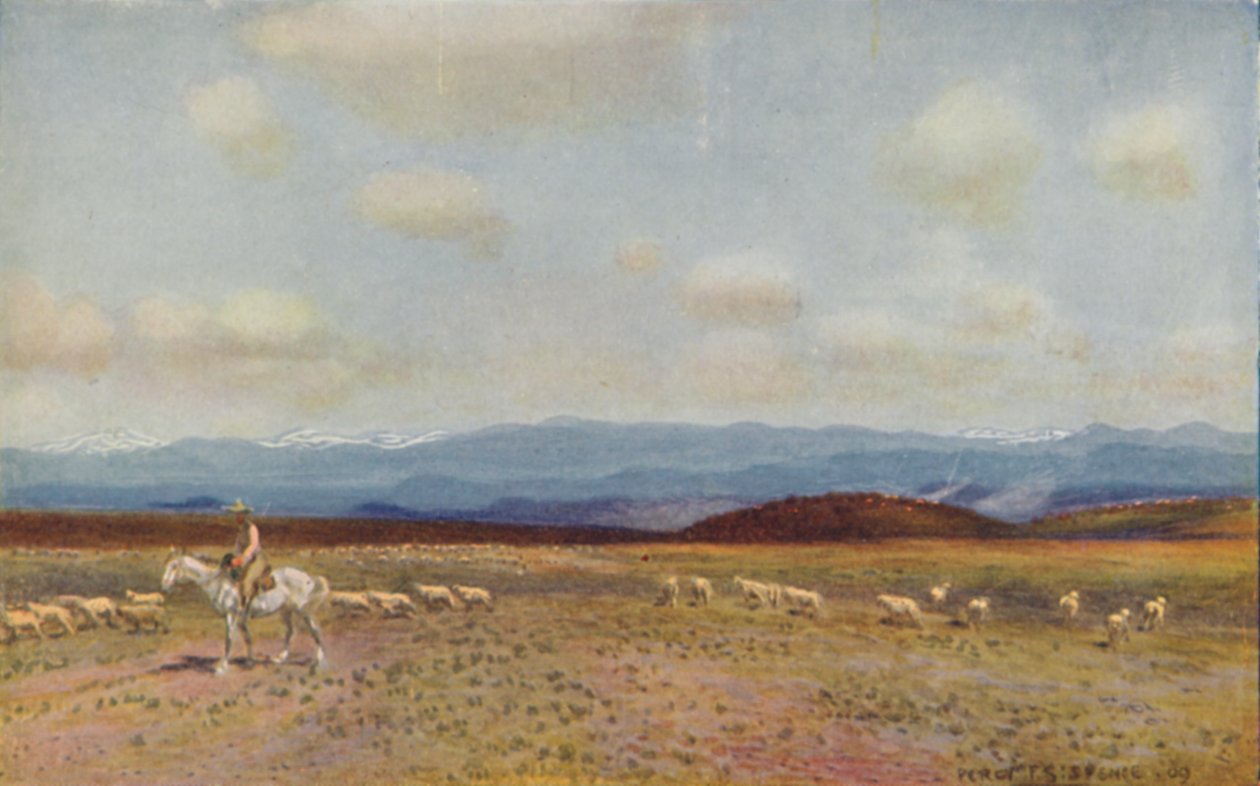 澳大利亚阿尔卑斯山，1923年。 作者 不明
