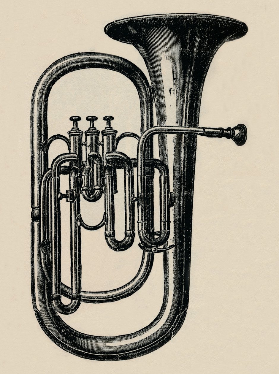 男中音，1910年。 作者 不明