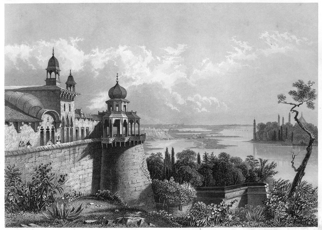 阿格拉皇宫，c1860 作者 不明