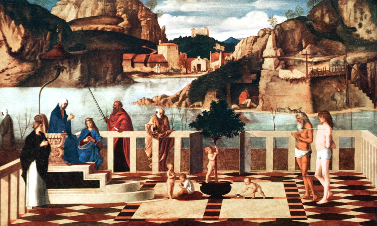 神圣寓言，1490-1500，1925 作者 不明