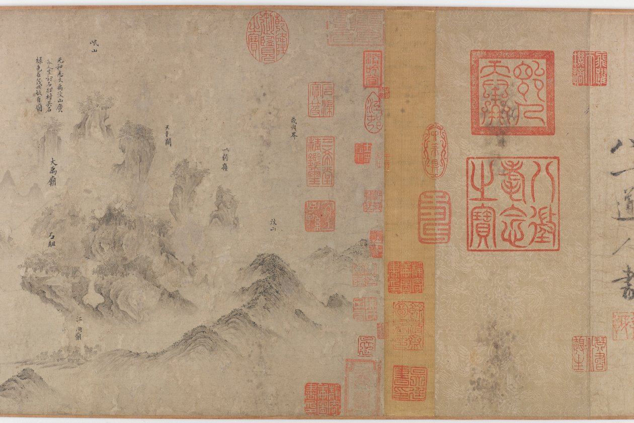 蜀江，13世纪。 作者 不明