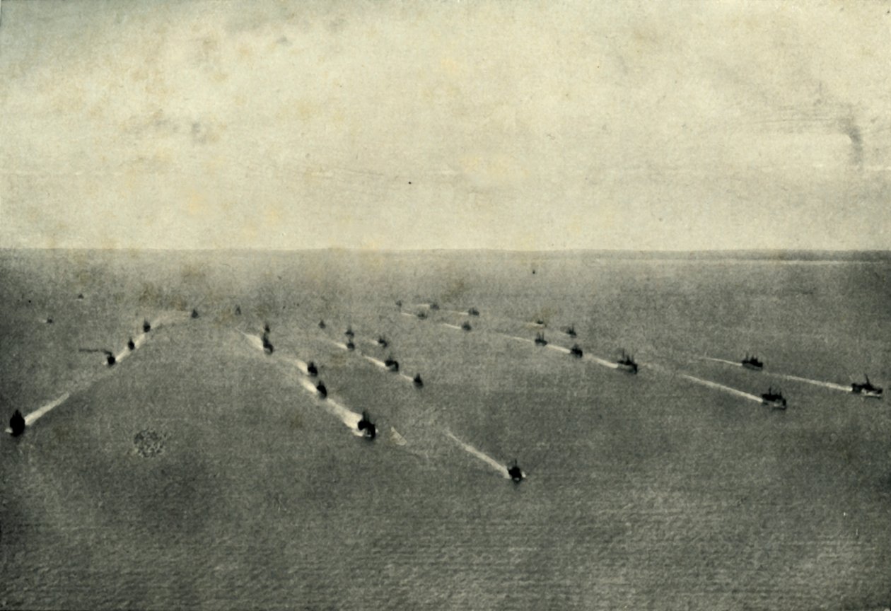 海洋霸权，1919年。 作者 不明