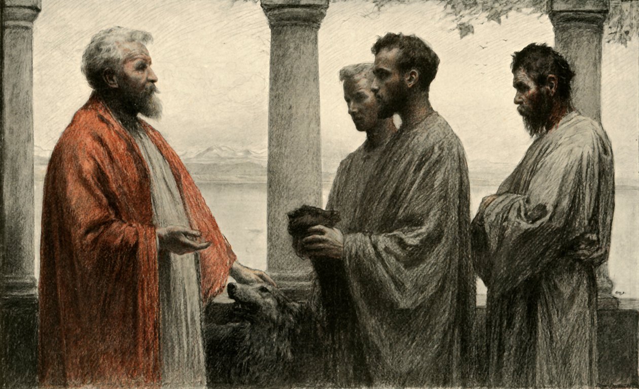 人才，19世纪末，1908年。 作者 不明