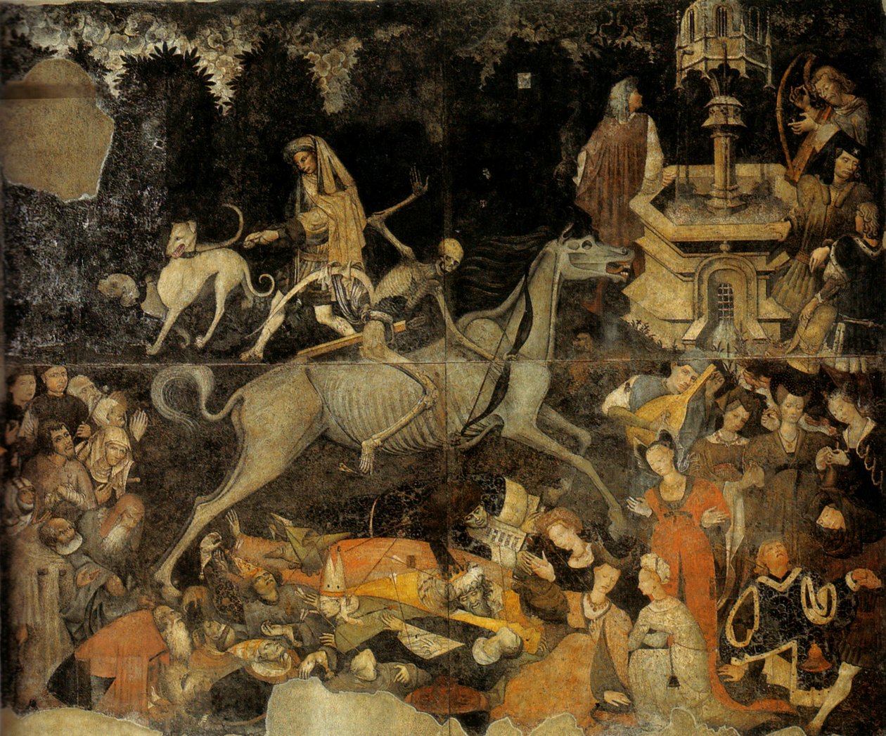 死亡的胜利，约1445-1447年 作者 不明