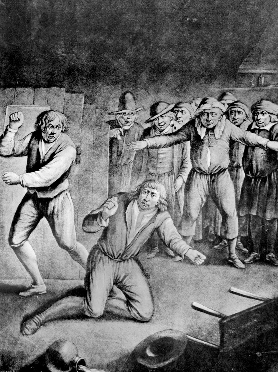 1730年的青紫比赛 作者 不明
