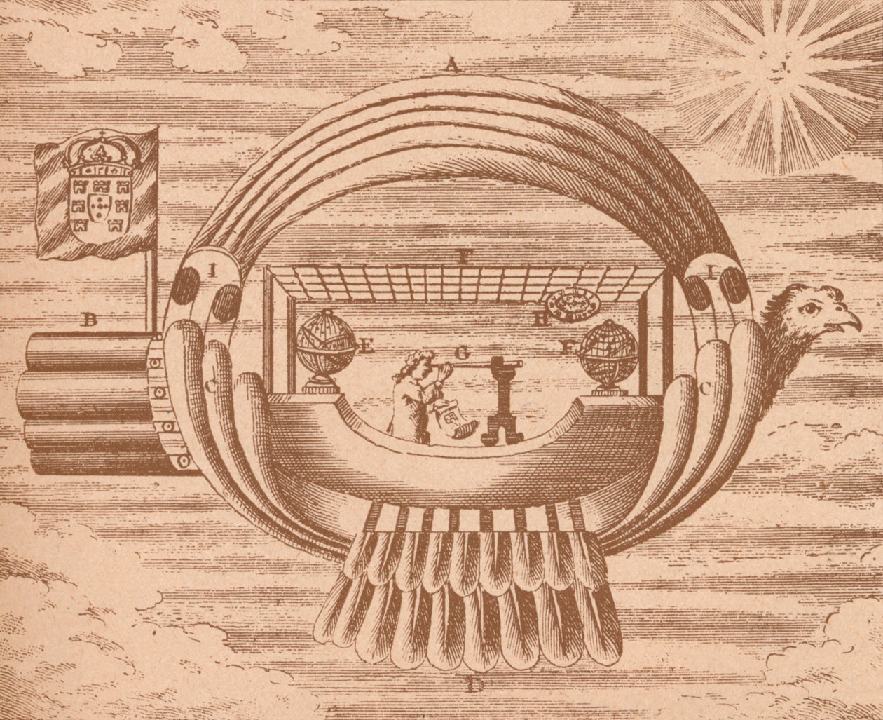 飞船，c1709，1919年 作者 不明