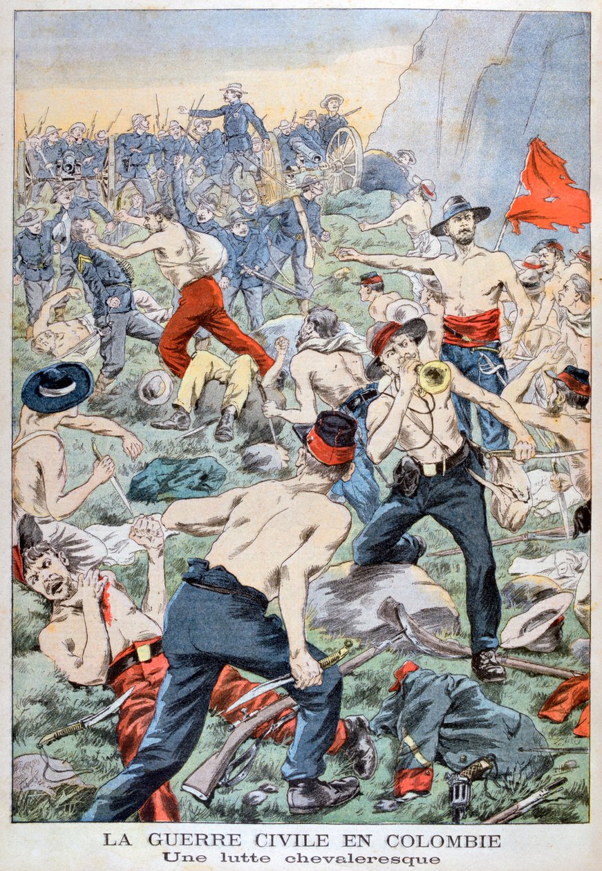 千日战争，哥伦比亚，1902年 作者 不明