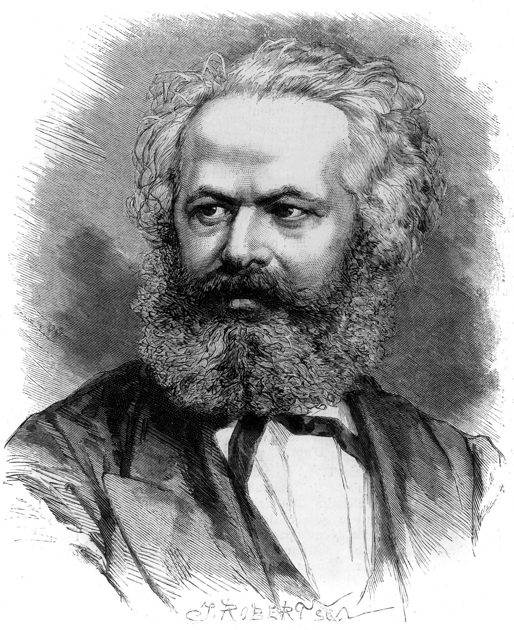 Karl Marx (engraving 作者 不明