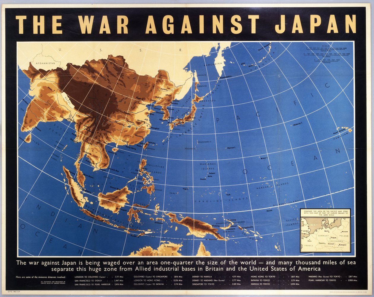 抗日战争》，海报，约1944年 作者 不明