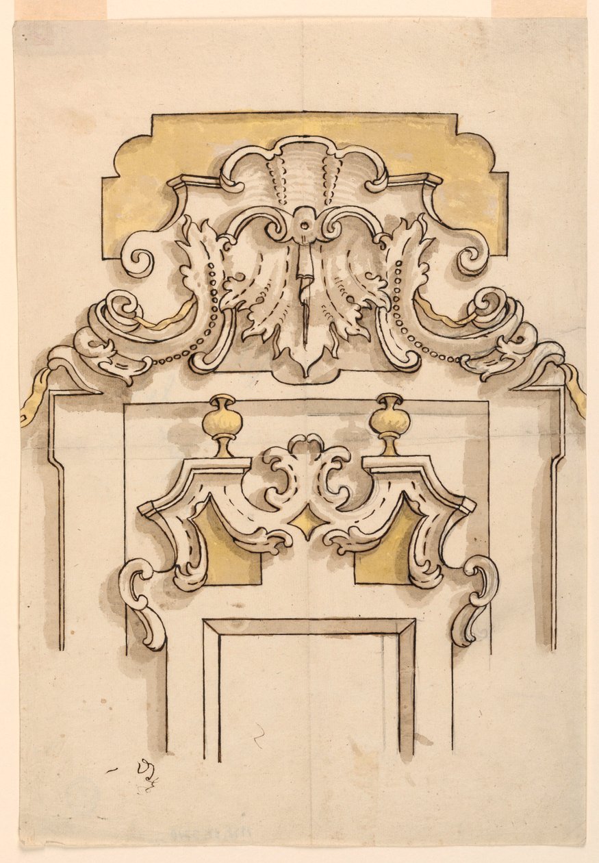 绘图（法国和意大利），1725-50 作者 不明