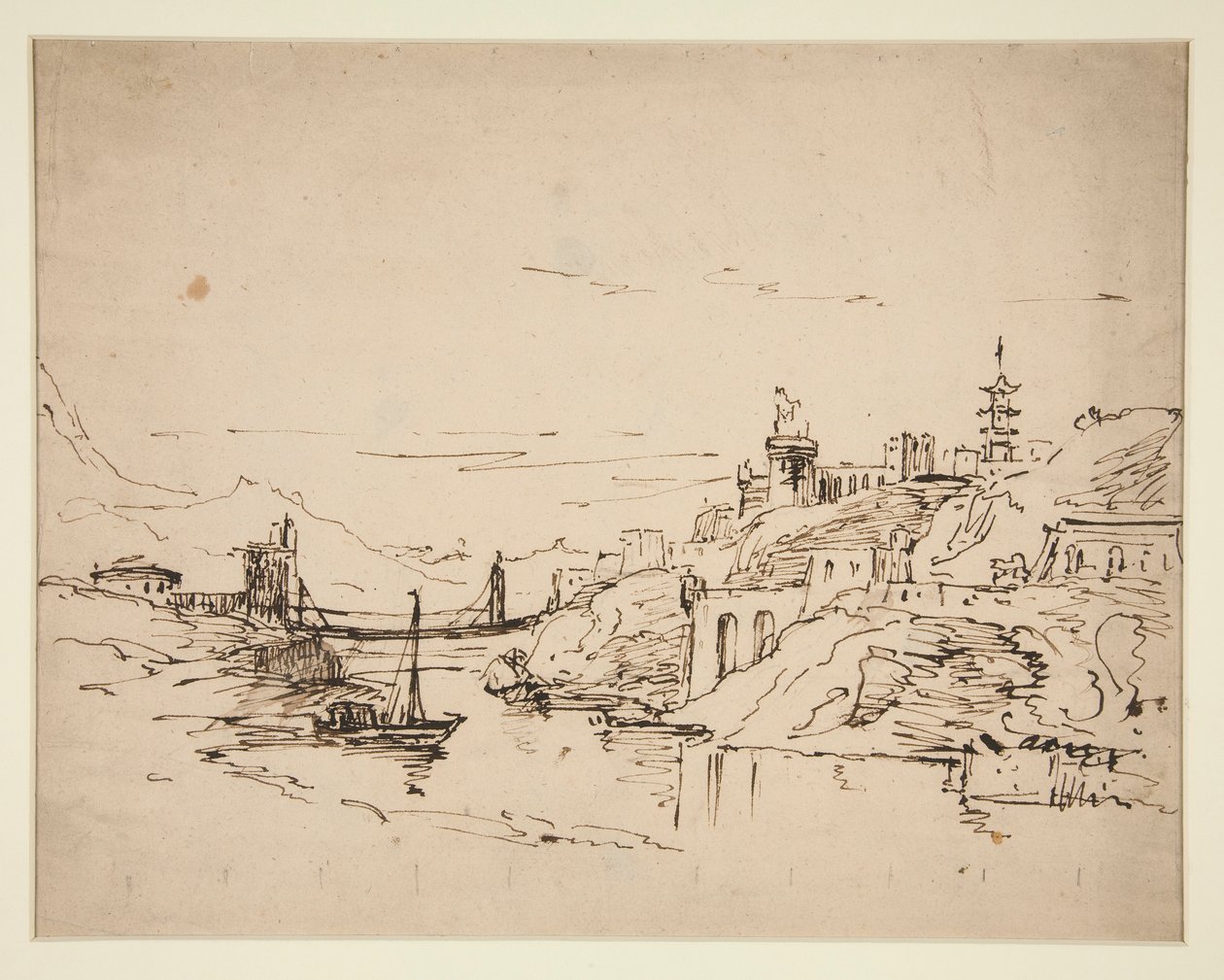 河流景观 作者 不明